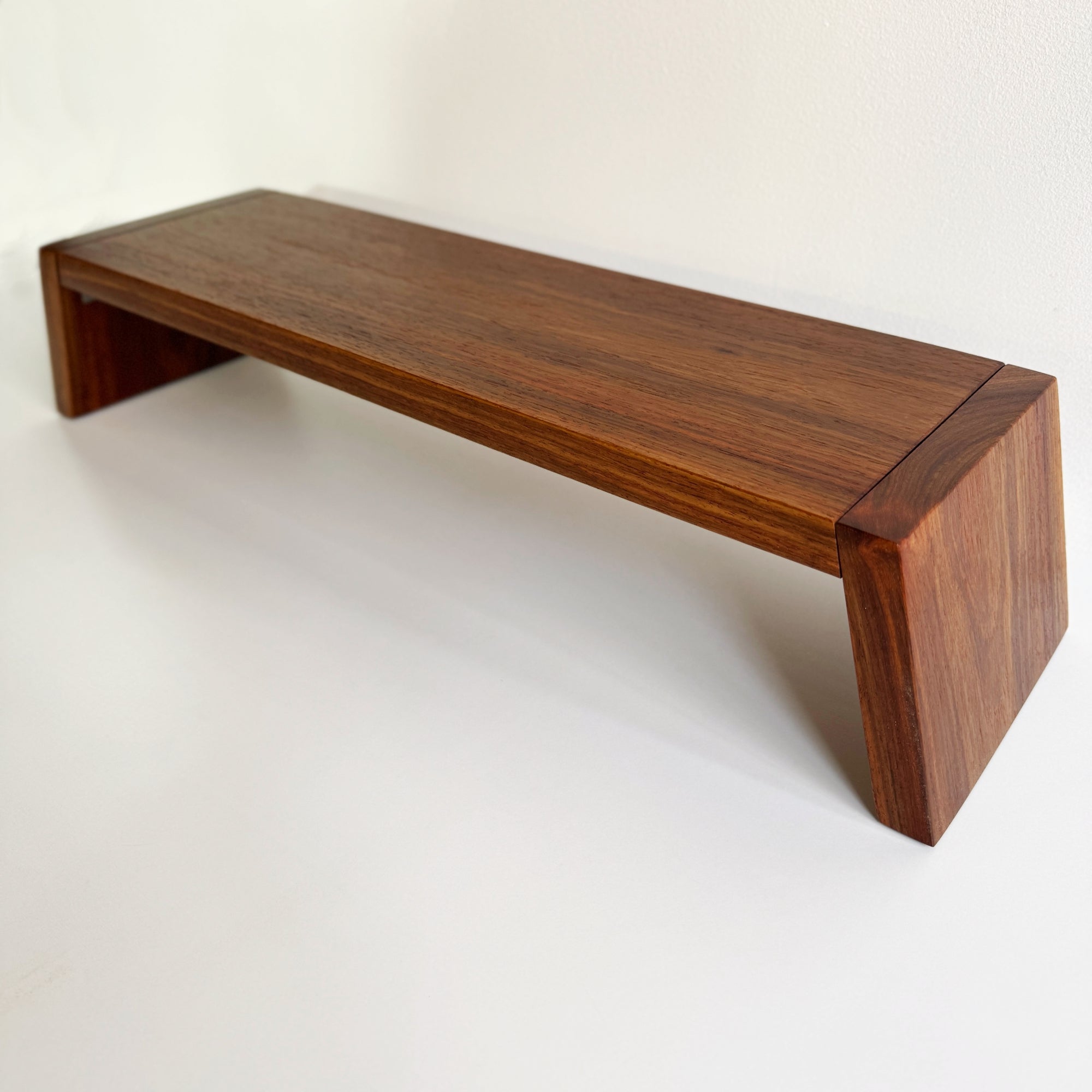 Solid Kiaat Monitor Riser